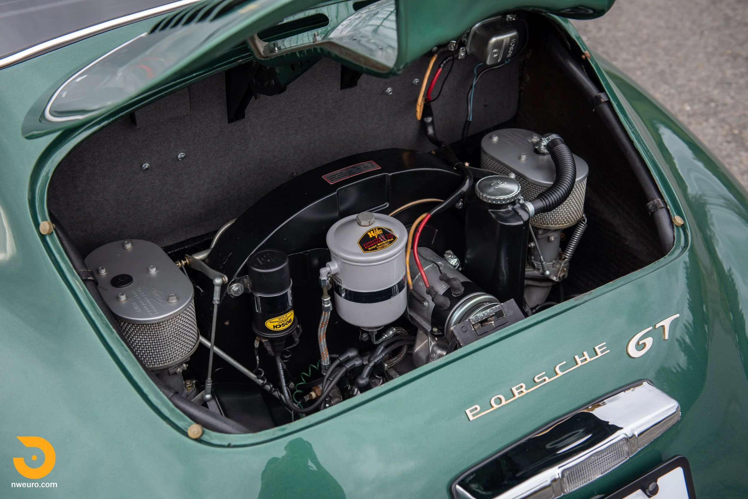 1956 Porsche 356A Sunroof Coupe — Northwest European